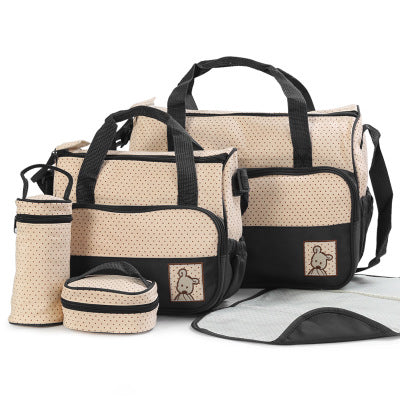 Water-Resistant Diaper Bag Set